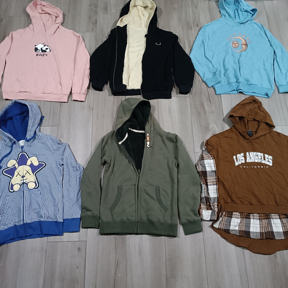 6 Hooded Long Sleeve Top fit for 10years-18years